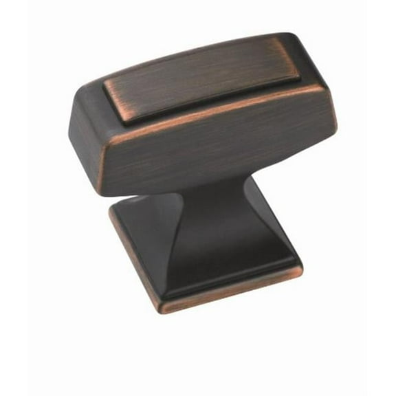 Mulholland Square Knob - Oil-Rubbed Bronze