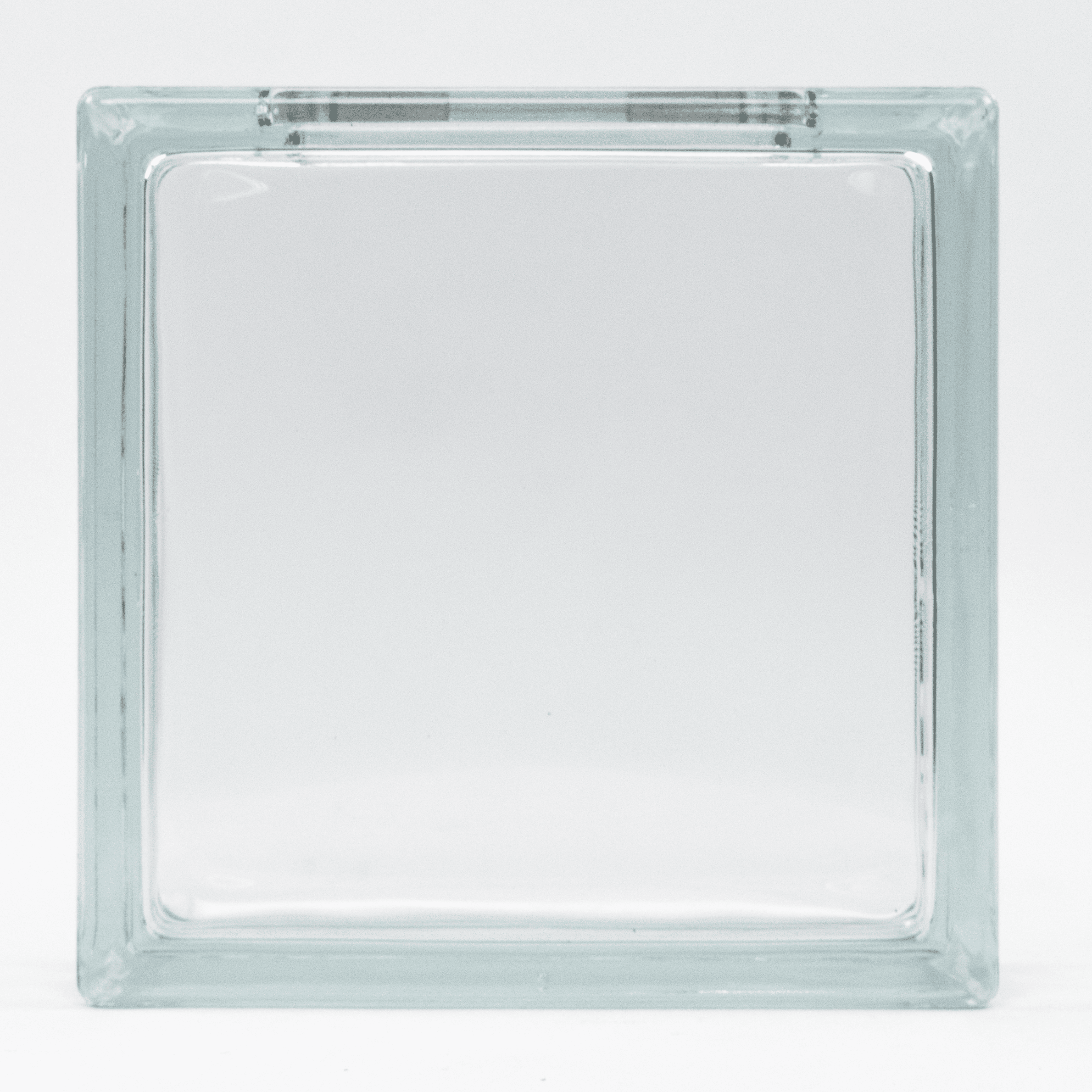 Case Quantitiy Of 6 Glass Block For Crafts 7 1/2”X7 1/1/2”X 3” W/ Light Hole