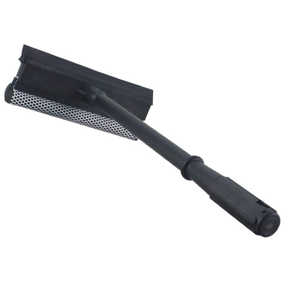 MULING Window Squeegee Cleaning Tool Window Cleaner Car Squeegee Windshield Cleaning Sponge and Rubber Squeegee,BlackM