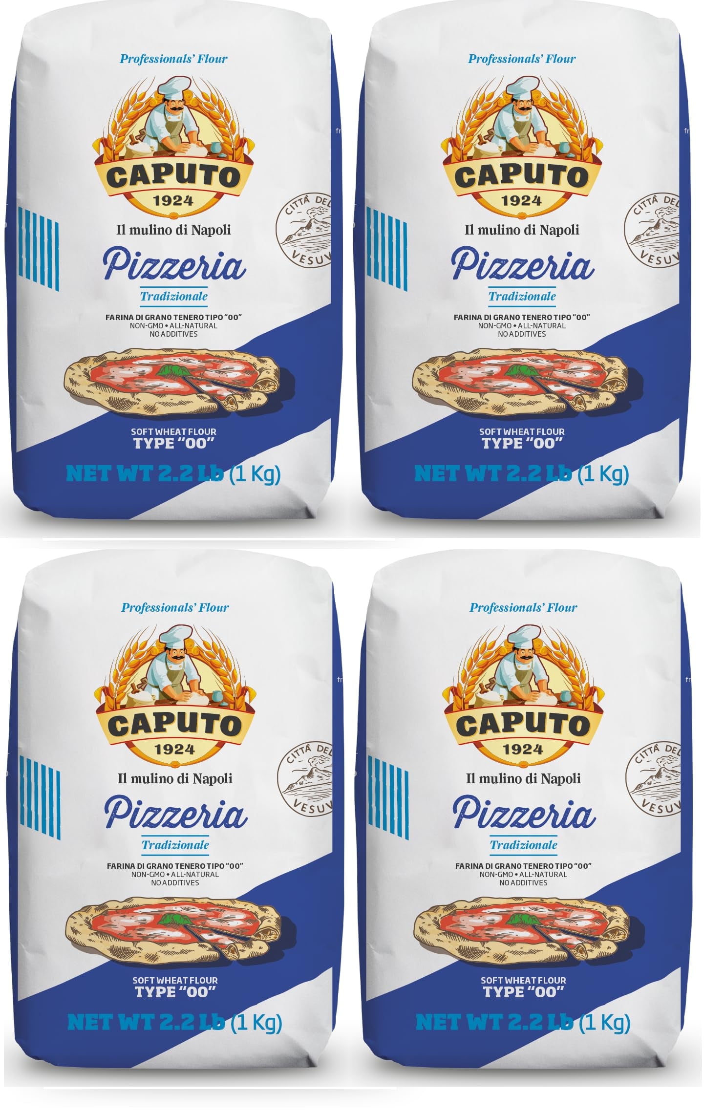 CAPUTO FARINA PIZZERIA 1kg (10 In A Box - Foto 12