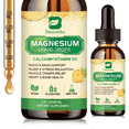 thumbnail image 1 of Magnesium Citrate Liquid Drops with Calcium, Potassium, Vitamin D3 & Zinc - Support Bone, Energy & Muscle - 2 fl oz, 1 of 10