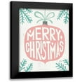 thumbnail image 1 of Mullan, Michael 12x14 Black Modern Framed Museum Art Print Titled - Christmas Whimsy Ornament Vintage, 1 of 5
