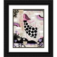 thumbnail image 1 of Mullan, Michael 12x14 Black Ornate Wood Framed with Double Matting Museum Art Print Titled - Lucy in the Sky Pink Purple, 1 of 4