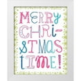 thumbnail image 1 of Mullan, Michael 12x14 White Modern Wood Framed Museum Art Print Titled - Merry Christmastime Bright, 1 of 4