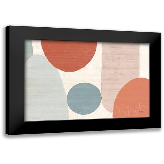Mullan, Michael 14x11 Black Modern Framed Museum Art Print Titled - Spring Costa Del Sol I Muted Crop