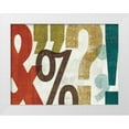 thumbnail image 1 of Mullan, Michael 14x12 White Modern Wood Framed Museum Art Print Titled - Punctuated I, 1 of 4