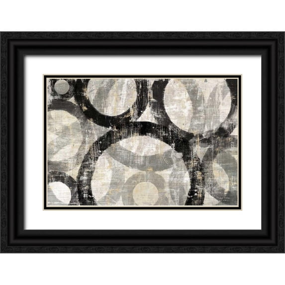 Mullan, Michael 18x13 Black Ornate Wood Framed with Double Matting Museum Art Print Titled - Industrial I Neutral