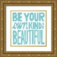 thumbnail image 1 of Mullan, Michael 20x20 Gold Ornate Wood Framed with Double Matting Museum Art Print Titled - Be Your Own Kind of Beautiful, 1 of 4