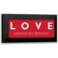 thumbnail image 1 of Mullan, Michael 24x12 Black Modern Framed Museum Art Print Titled - Love Knows No Distance, 1 of 5