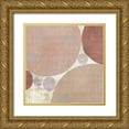 thumbnail image 1 of Mullan, Michael 26x26 Gold Ornate Wood Framed with Double Matting Museum Art Print Titled - Circulation I v2 Blush, 1 of 4