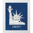 thumbnail image 1 of Mullan, Michael 26x32 White Modern Wood Framed Museum Art Print Titled - Iconic NYC II, 1 of 4