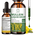 thumbnail image 1 of Mullein Drops for Lungs - Liquid Mullein Leaf Extract for Lungs Cleanse - Mullein Leaf Extract 1000MG for Lung Cleanse, Respiratory, Immunity - Pure Mullein Extract Drops - Non-GMO, 2 fl oz, 1 of 3
