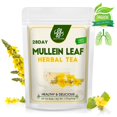 Mullein Leaf Tea Bags, Natural Mullein Leaves Detox Tea, Caffeine Free
