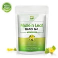 thumbnail image 1 of Mullein Leaf Tea for Lungs Cleanse and Respiratory Support, Made with Pure Mullein Leaves, Caffeine Free, 42 Tea Bags, 1 of 6