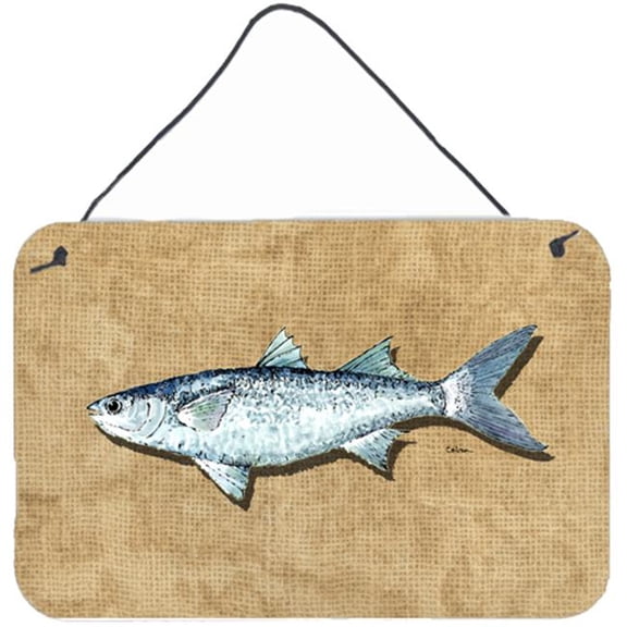 Mullet Aluminium Metal Wall or Door Hanging Print