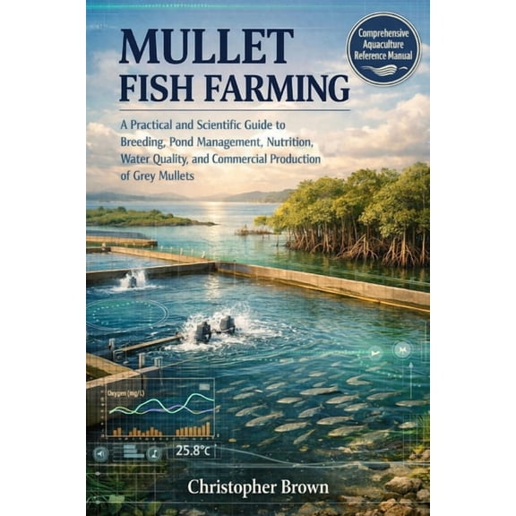 Mullet Fish Farming: A Practical and Scientific Guide to Breeding, Pond Management, Nutrition, Water Quality, and Commer, (Paperback)