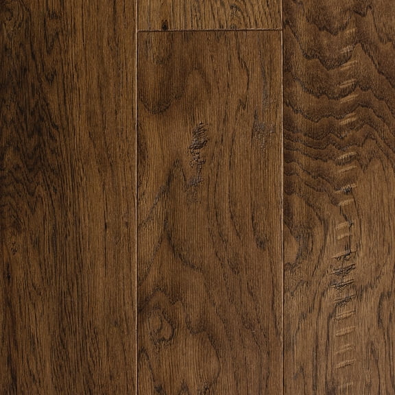 Mullican 20574 Oakmont 5" Wide Handscraped Engineered Hickory Hardwood Flooring -