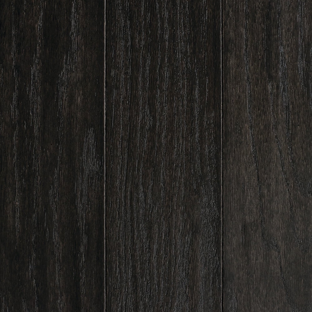 Ebony Hand-Sculpted Oak 5" Wide Engineered Hardwood Flooring
