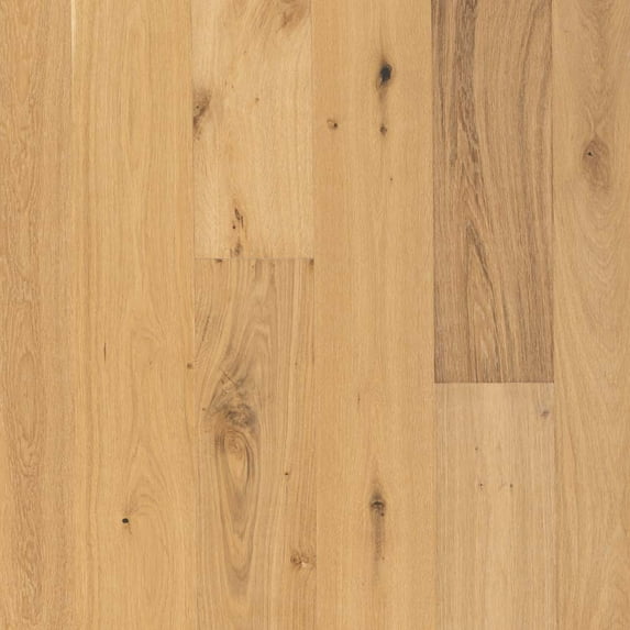 Mullican 25024 Castillian Estate 7-1/2" Wide Wire Brushed Engineered White Oak Hardwood