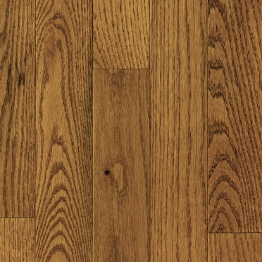 Mullican 25285 Oak Pointe 2.0 3" Wide Smooth Solid Oak Hardwood Flooring - Saddle
