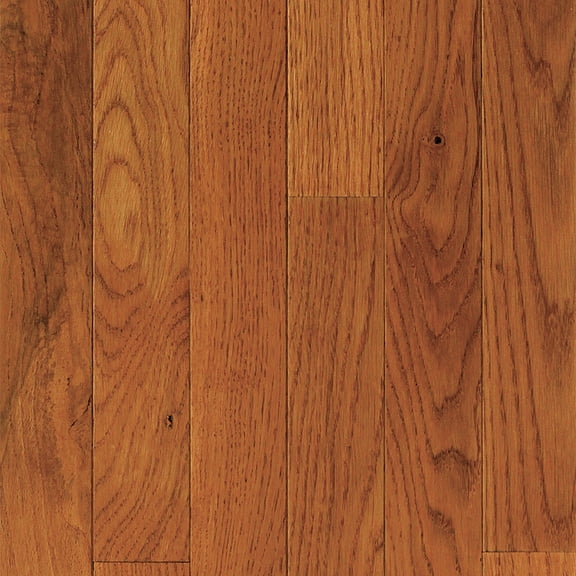 Mullican 25286 Oak Pointe 2.0 2-1/4" Wide Smooth Solid Oak Hardwood Flooring - Gunstock