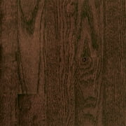 Mullican 25289 Oak Pointe 2.0 3" Wide Smooth Solid Oak Hardwood Flooring - Dark Chocolate