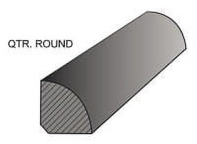 Glacier Falls Light Oak 78" Quarter Round Molding