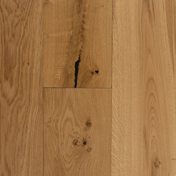 Mullican 26412 Belleme 8" Wide Wire Brushed Engineered Oak Hardwood Flooring - Montford