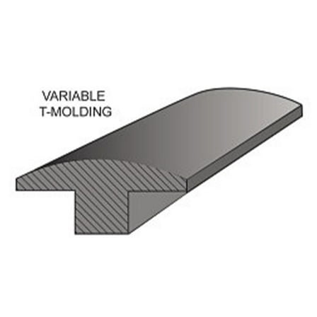 Mullican 26497 78" X 2" Engineered Hardwood Nail Down Hardwood Flooring T-Molding -