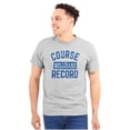 thumbnail image 1 of Mulligan Record Funny Golfer Golfing Plus Size Crewneck Graphic Tee Shirt Brisco Brands 2X, 1 of 5