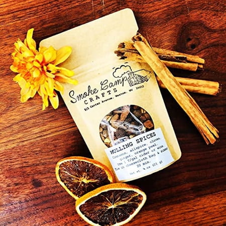Mulling Spices 3/4 oz (21 g) for Mulled Cider, Mulled Wine, Mulled Egg Nog - Hostess Gift
