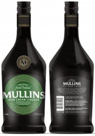 Mullins Irish Cream Liqueur, 750 ml Bottle, 17% ABV Creamy, Vanilla 1 Piece