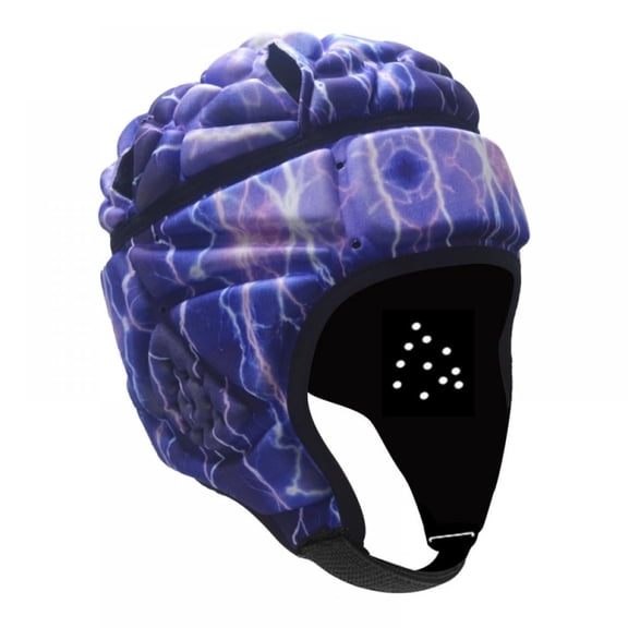 Mult-Color Soft Helmet Flag Football Rugby Goalkeeper Helmet Scrum Cap Soft Shell Helmet Soccer Headgear Special Needs Protection for Youth Adults