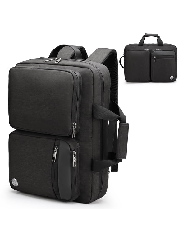 Mult-function Backpack for Men and Women, School Backpack for Teenager,17L Laptop Bookbag for Business Work College Travel Trip,Black, SD8536-01