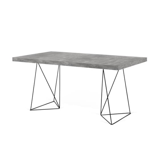 TemaHome 9500.613982 63 in. Multi Table Top with Trestles