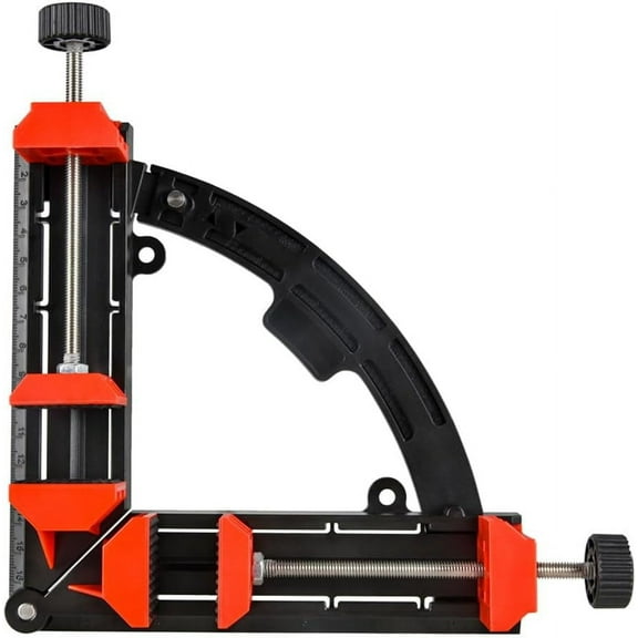 Multi Angle Degree Corner Clamps, Adjustable 30-90 Degrees Sawing Mitre Right Angles Measuring Cutting Tool for Woodworking Photo Frame