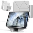 thumbnail image 1 of Multi-Angle Magnetic Stand Clear Back Cover for iPad Air 11" M2/M3/M4 & Air 4/5 10.9", Slim Tablet Case with Apple Pencil Slot Auto Sleep Wake, Gray, 1 of 16