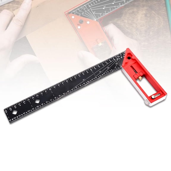 Multi-Angle Measuring Ruler, 45/90 Degree Angle Gauge for Precise Measuring & Drawing