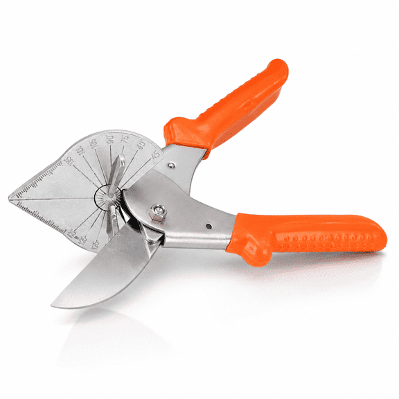 Multi Angle Miter Shear Cutter,Portable Angle Scissors Trim Shears,Plastic For Soft Wood PVC Triming