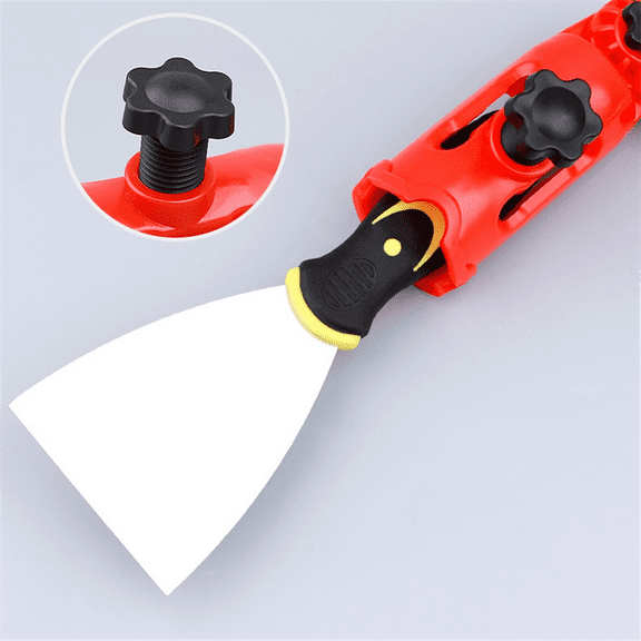Multi-Angle Paint Brush Extender, Extension Pole Attachment Holder for Brush,Roller, Secure Handle Grip