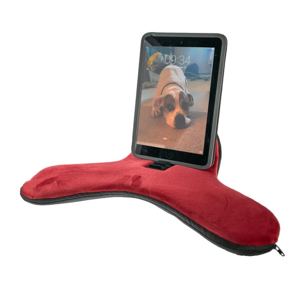 Multi-Angle Soft Tablet IPad Stand Holder - Universal Phone & Tablet Stand For Bed, Floor, Desk, Lap, Sofa, Couch - Rose