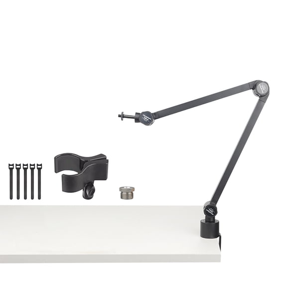 Multi Angles Rotating Mic Stand Feature Wide Compatibility Freely Rotate For Podcasting And Live Broadcast