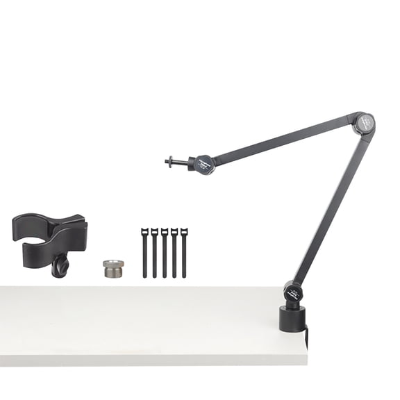 Multi Angles Rotating Mic Stand Feature Wide Compatibility Freely Rotate For Podcasting And Live Broadcast