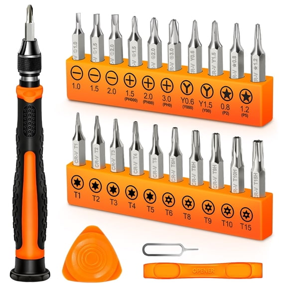 Multi-Bit Mini Precision Screwdriver Set for Wide-Range Electronic & Small Item Repair