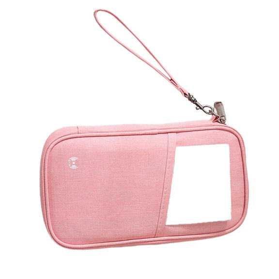 Multi Card Passports Wallet With Secure Zipper Closure And Rainproof DesignBlocking Holder For Frequent Travelers