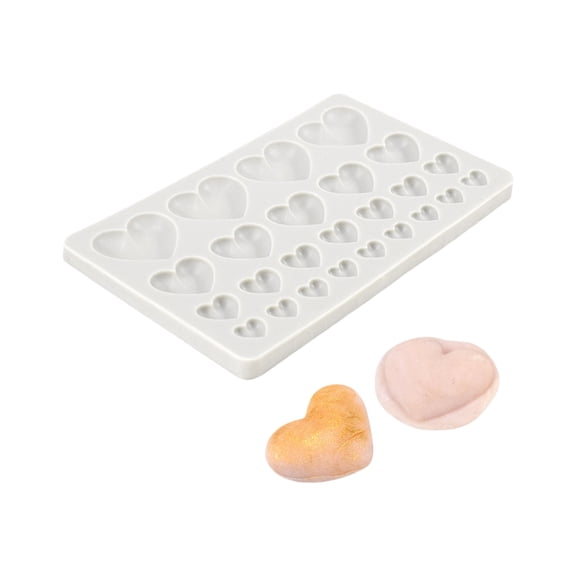 Multi Cavity Silicone Bakewares Heart Shaped Molds for Chocolate Cake Fondant Candy Baking Tool Kitchen Accessories