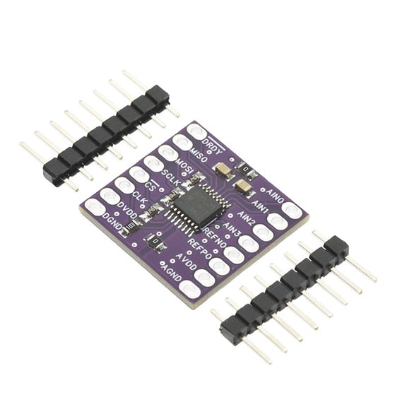 Multi Channel Input 16Bit 24Bit Converter Module Precise Measurement Featuring Programmable Gains Amplifiers Low Power