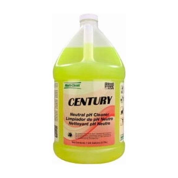 Multi-Clean Century Maintenance pH-Neutral Floor Cleaner - Lemon 1 Gal 4 Bottles