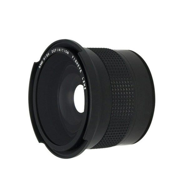 Multi-Coated Optical Glass 58mm Fish Eye Lens Reduce Flare & Ghosting for Clear Images