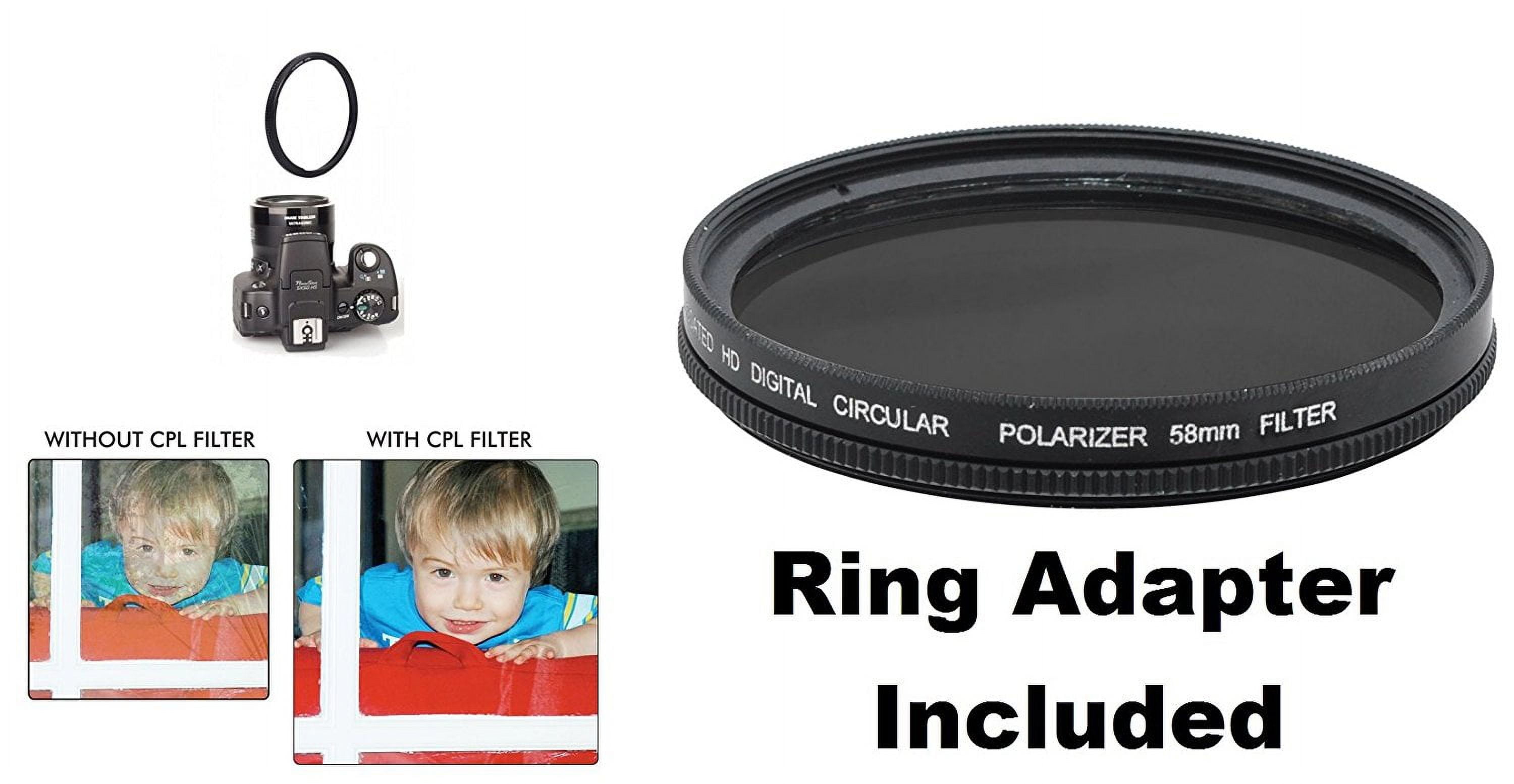 MultiCoated Pro HD Digital Polarizer Filter for Canon Powershot SX50